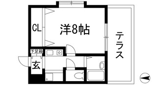 宝ハイツの物件間取画像